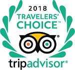 TripAdvisor Travelers' Choice Award Winner 2018