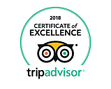 TripAdvisor's Certificate of Excellence 2018