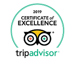 TripAdvisor's Certificate of Excellence 2019